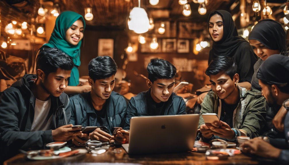 youth engagement via digital platforms