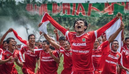 aceh football team advances