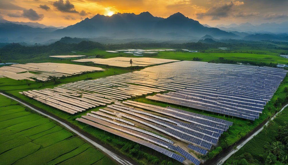 aceh s largest solar power project