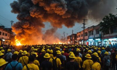 community assists fire department