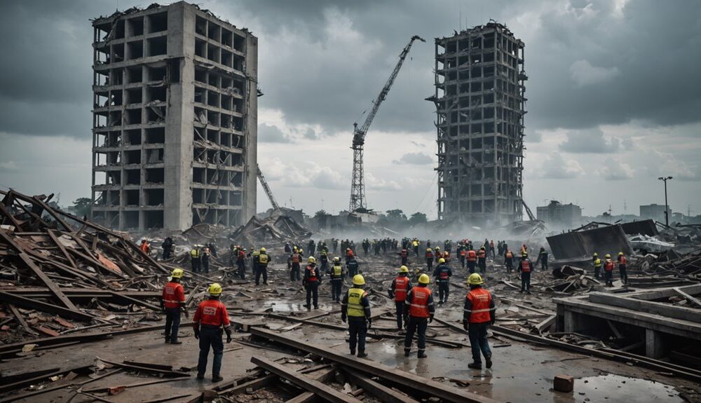 coran tower collapse incident