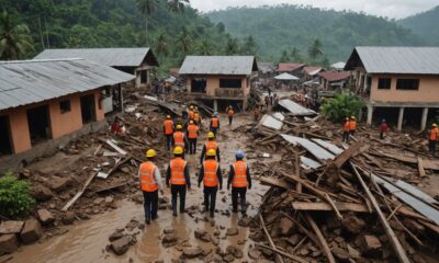 flash floods and landslides