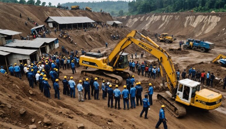 illegal gold mine raided