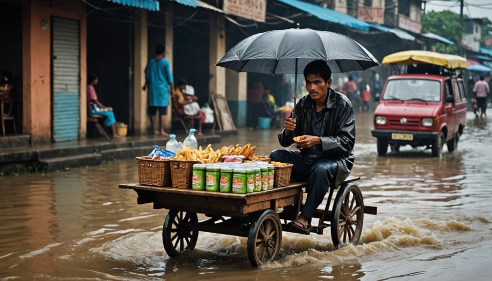 resilient fried snack vendor