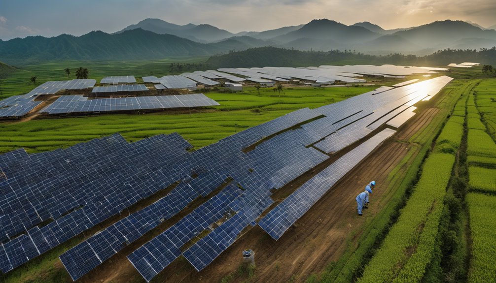 solar energy landscape aceh