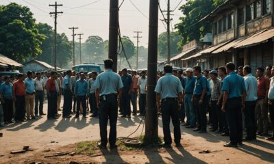 wifi technician electrocuted nganjuk