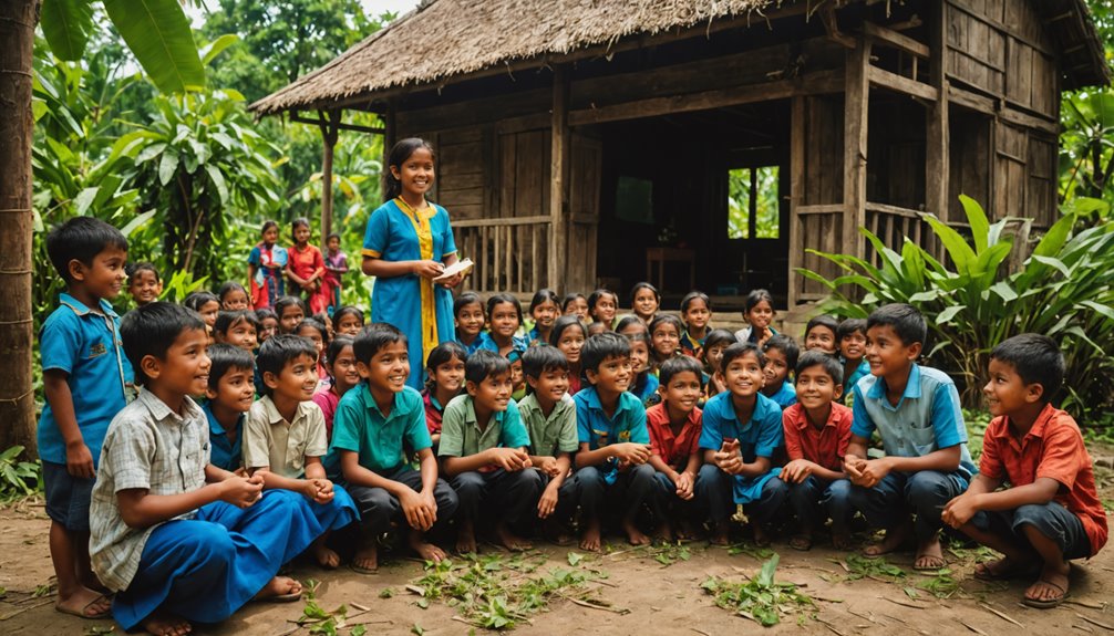 dongeng village produces young storytellers