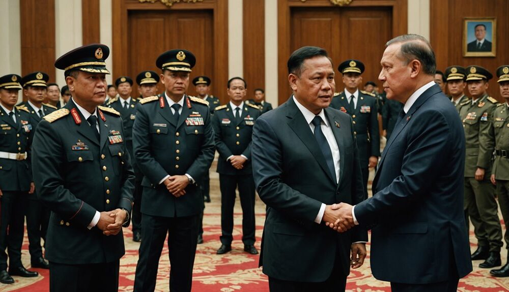 presidential guard reprimanded prabowo