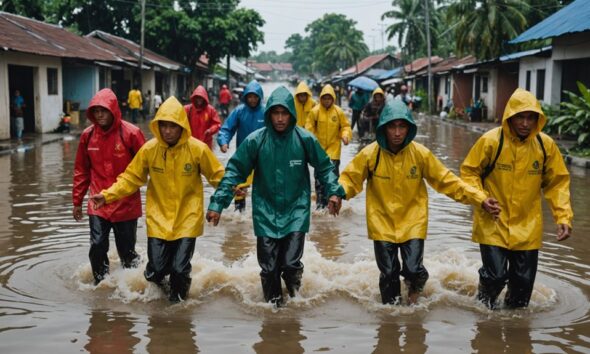 community support for flood victims