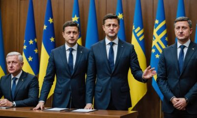 international reaction to zelensky