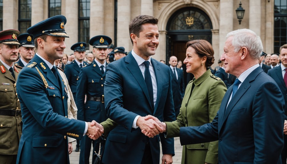 zelensky s strong diplomatic visit