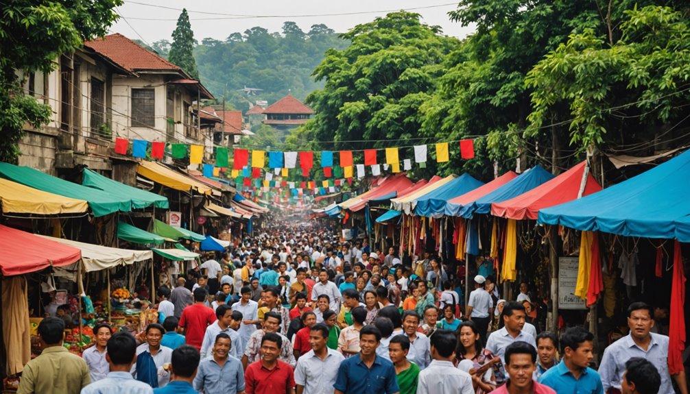 jumlah wisatawan ke bandung rendah