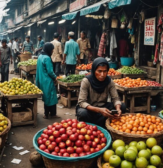 Kekhawatiran ekonomi di Indonesia