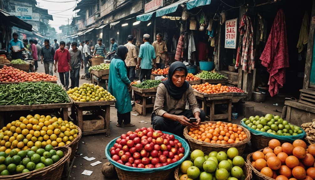 Kekhawatiran ekonomi di Indonesia