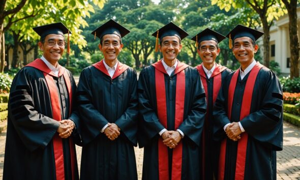 Jokowi bertemu dengan mentor akademik